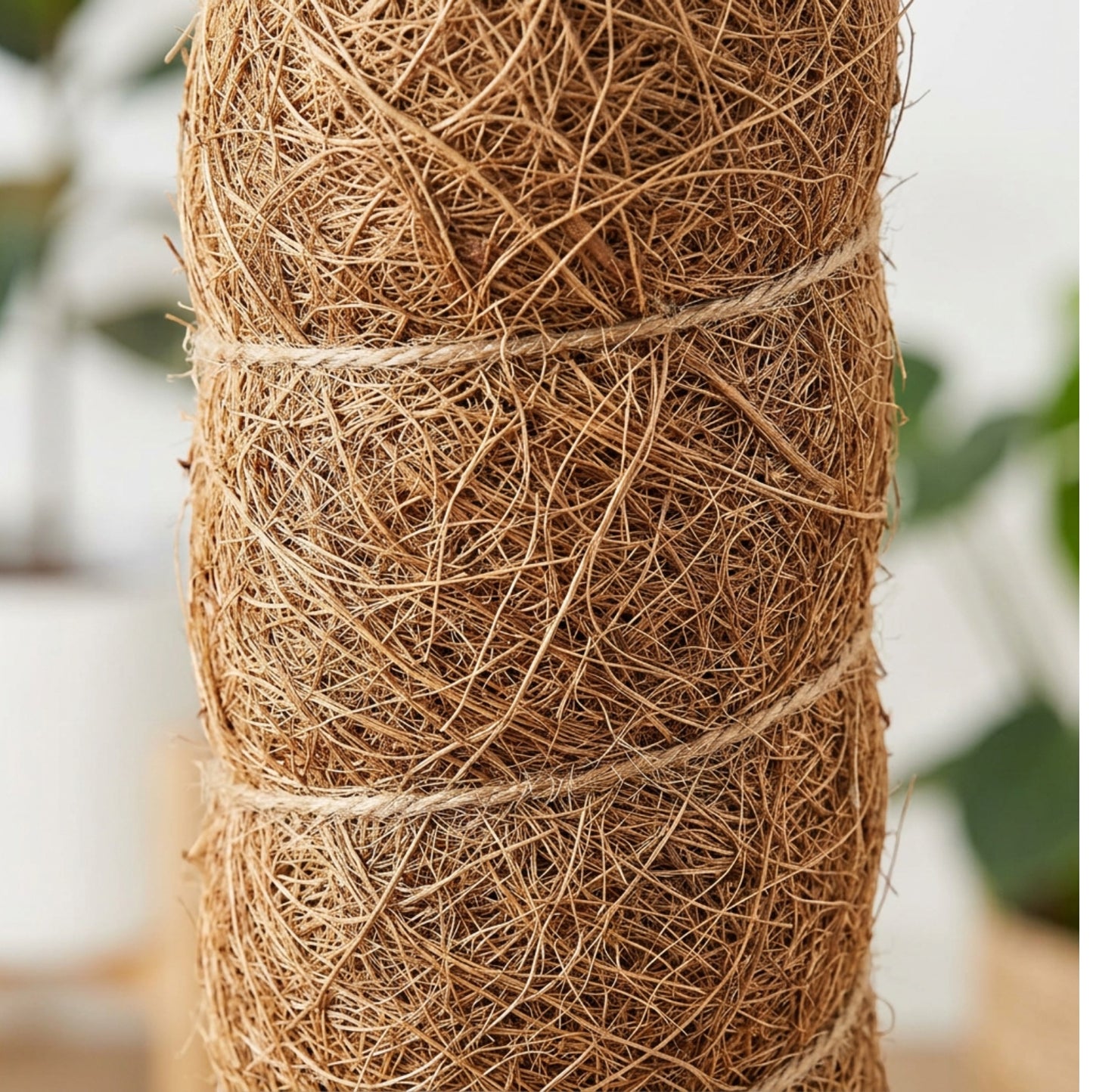 Ylvhg Coirclimb Moss Pole Plant Support 30 in Coir Brown