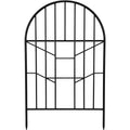 Ylvhg Arborcurve Metal Arch Plant Trellis 24 in Black