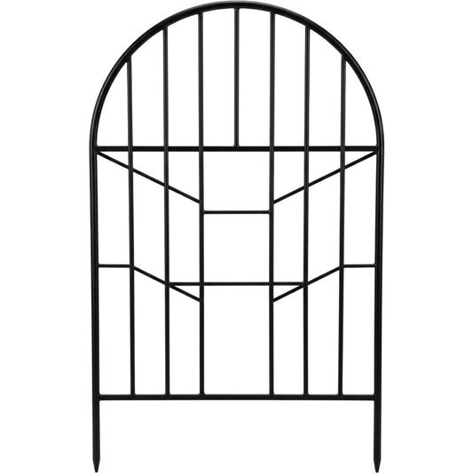 Ylvhg Arborcurve Metal Arch Plant Trellis 24 in Black
