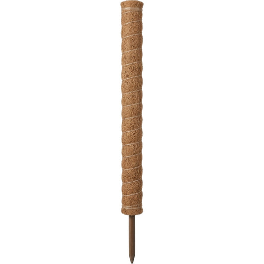 Ylvhg Coirclimb Moss Pole Plant Support 30 in Coir Brown